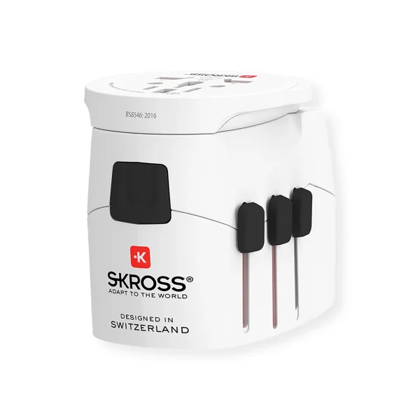 Skross PRO Light USB 2xA - World Reiseadapter, Weltweit