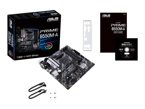 ASUS PRIME B550M-A AM4 B550/HDMI-DVI-VGA/M.2/µATX