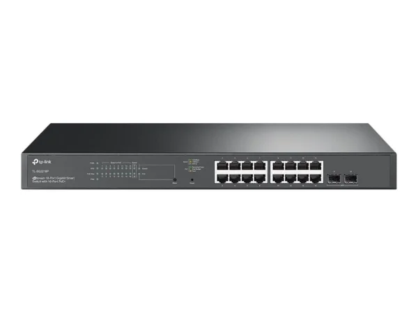 TP-LINK Switch SG2218P 18xGBit/2xSFP Smart Managed Omada SDN  PoE+ Rack Mountable