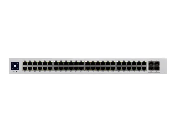 Ubiquiti Switch UniFi 48xRJ45 GBit/4xSFP+ Managed PoE+ 600W Gen2 19" Rack-Mountable, 1,3" Touchscreen
