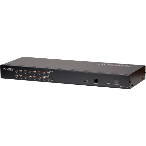 ATEN KH1516A 16-Port Cat.5 KVM-Switch mit Daisy-Chain-Port, 19", 1HE