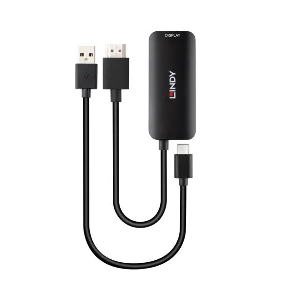 HDMI auf USB Typ C Konverter mit USB-Stromversorgung
