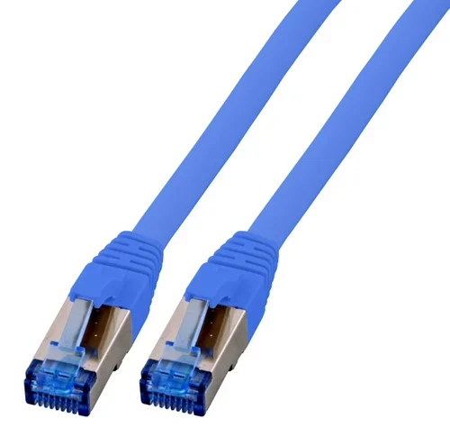 RJ45 PATCHKABEL S/FTP CAT.6A. CAT.7 RAW-CABLE TPE FLEX 3M