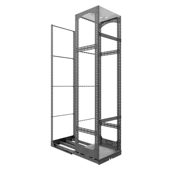 19" Hochbelastbares ausziehbares und drehbares Rack, 42RU