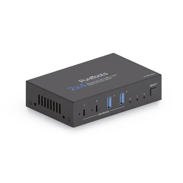 2x4 USB 3.2 Gen1 Switch mit 5Gbps
