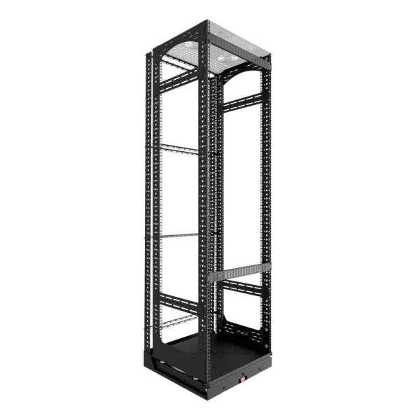 19" Ausziehbares und drehbares offenes Rack, 36RU