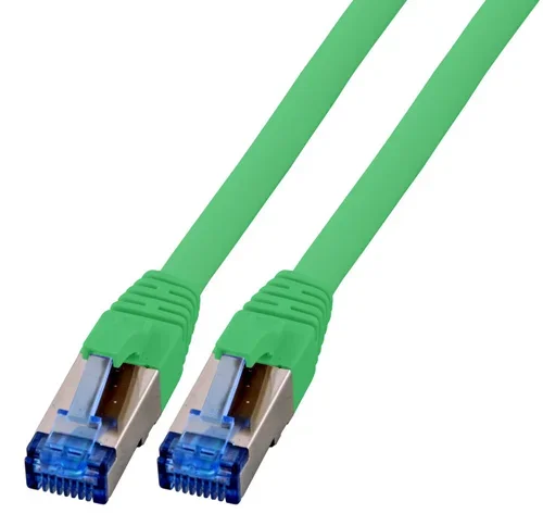 RJ45 PATCHKABEL S/FTP CAT.6A. CAT.7 RAW-CABLE TPE FLEX 0.25M