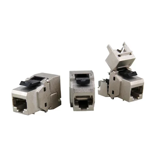 RJ45 KEYSTONE STP CAT.6A 500 MHZ KOMPONENTEN ZERTIFIZIERT