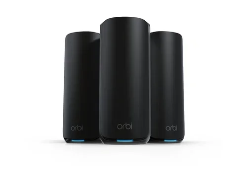 3-SET ORBI 870 WIFI 7 MESH TRI-BAND BLACK  21 GBIT/S
