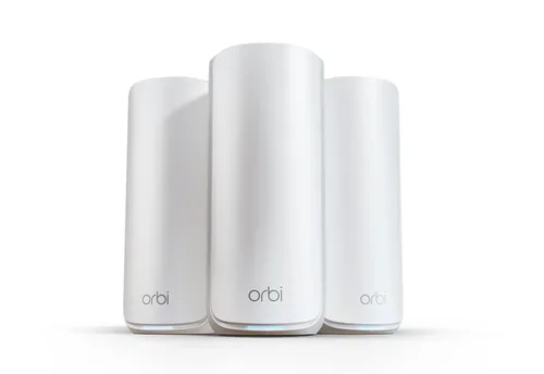 3-SET ORBI 870 WIFI 7 MESH TRI-BAND WHITE  21 GBIT/S