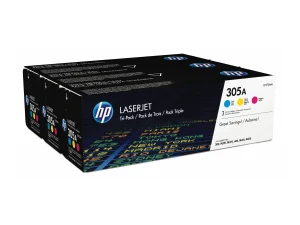 HP Toner 305A CYM Tri-Pack M351 M451 M37