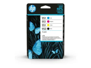 HP 950 Black 951 CMY 4-P