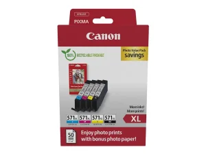 CANON CLI-571XL Ink Cartridge C/M/Y/BK