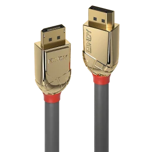 7.5m DisplayPort 1.2 Kabel, Gold Line