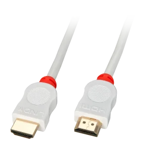 HDMI High Speed Kabel weiß 3m