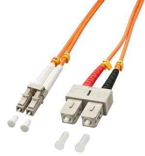 LWL-Duplexkabel LC / SC OM2 5m