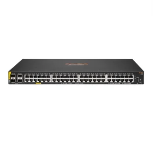 HPE Aruba Switch CX 6100 48G 4SFP+ 48xGBit/4xSFP+ PoE 370W JL675A