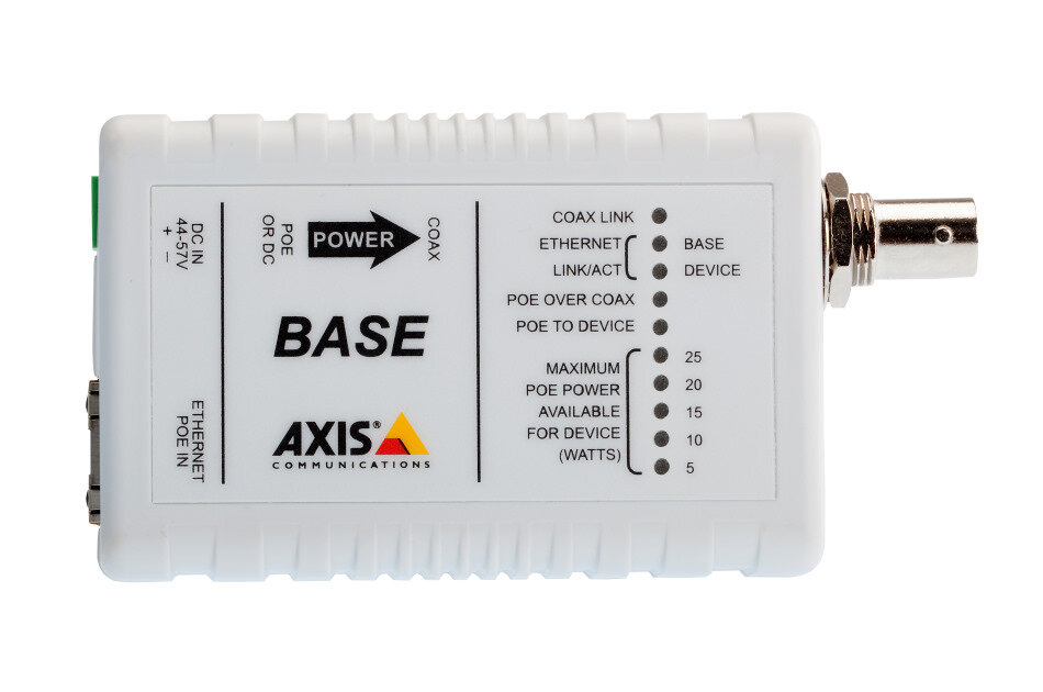 AXIS AXIS T8641 POE+ OVER COAX BASE
